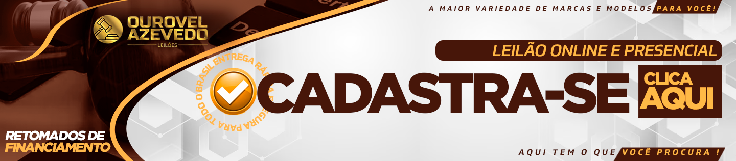 BEM VINDO - CADASTRE-SE